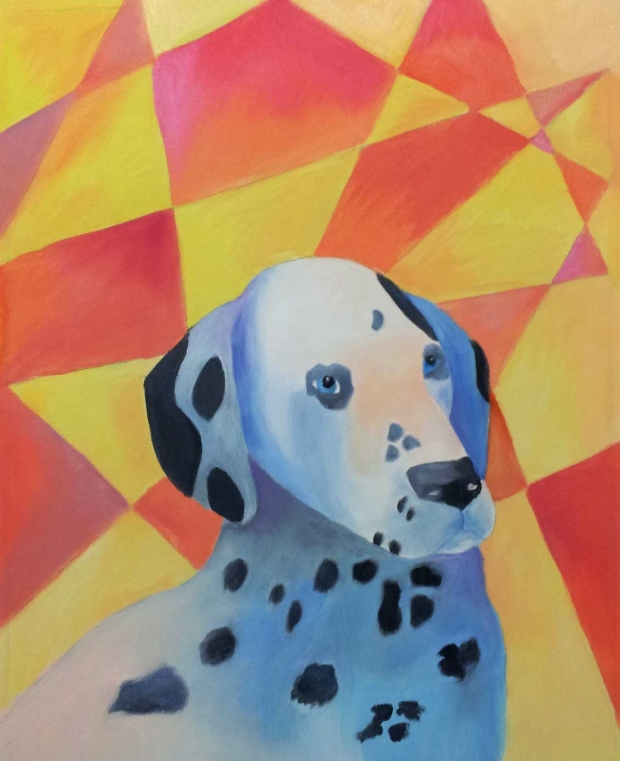 Chien-peinture-Laura