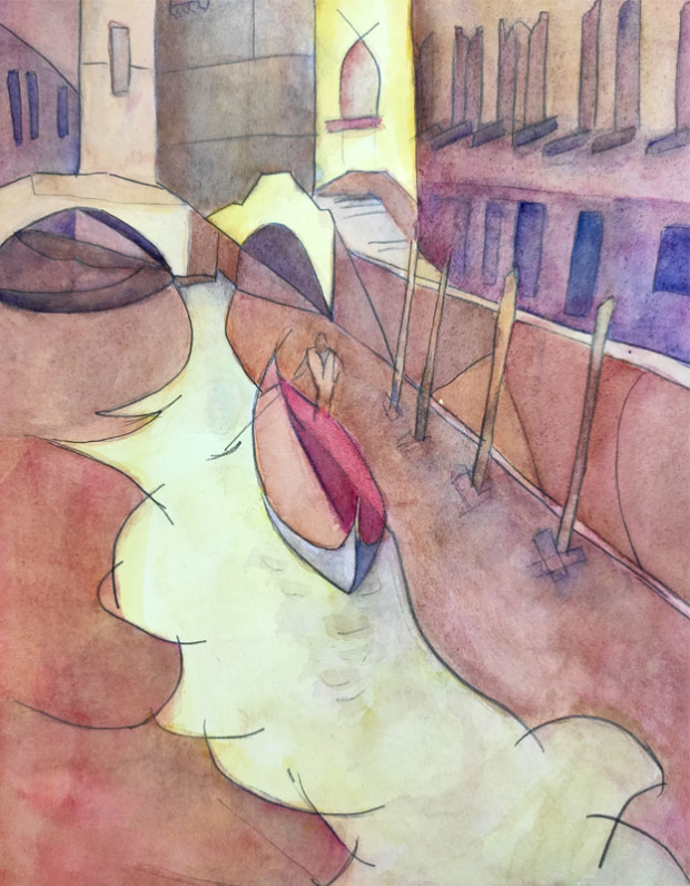 Venise-aquarelle-Cecile