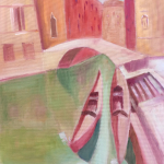 Venise-peinture-huile-Cathy