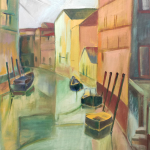 Venise-peinture-huile-Isabelle